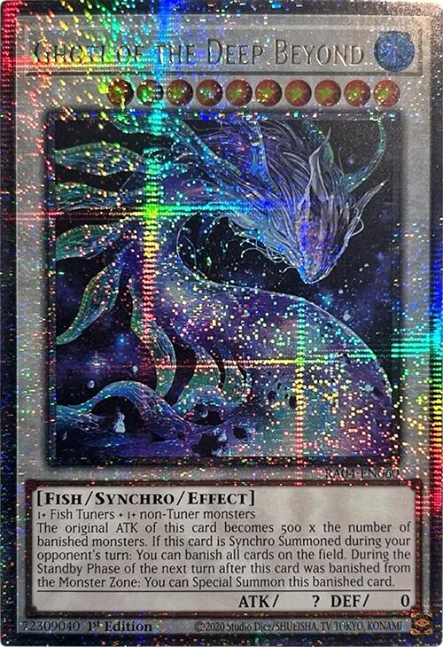 Ghoti of the Deep Beyond [RA04-EN060] Quarter Century Secret Rare | Mega City Incorporated