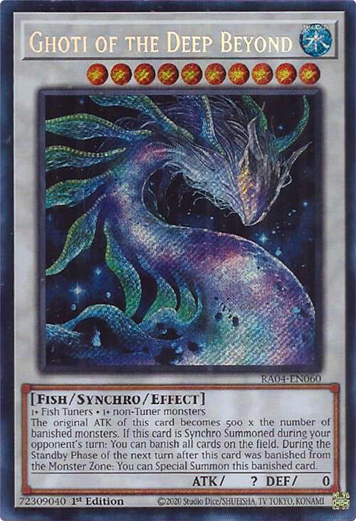 Ghoti of the Deep Beyond [RA04-EN060] Secret Rare | Mega City Incorporated