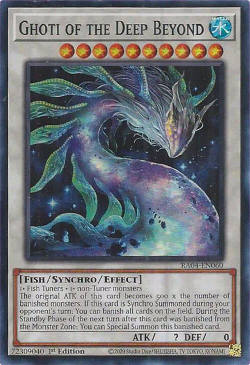 Ghoti of the Deep Beyond [RA04-EN060] Super Rare | Mega City Incorporated