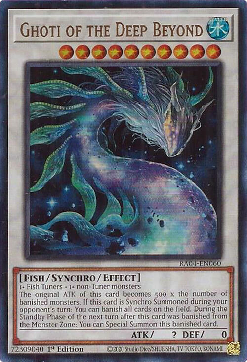 Ghoti of the Deep Beyond [RA04-EN060] Ultra Rare | Mega City Incorporated