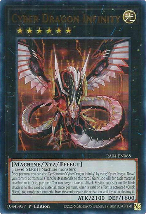 Cyber Dragon Infinity [RA04-EN068] Ultra Rare | Mega City Incorporated