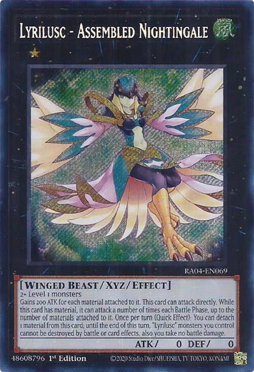 Lyrilusc - Assembled Nightingale [RA04-EN069] Secret Rare | Mega City Incorporated