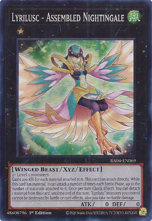 Lyrilusc - Assembled Nightingale [RA04-EN069] Super Rare | Mega City Incorporated