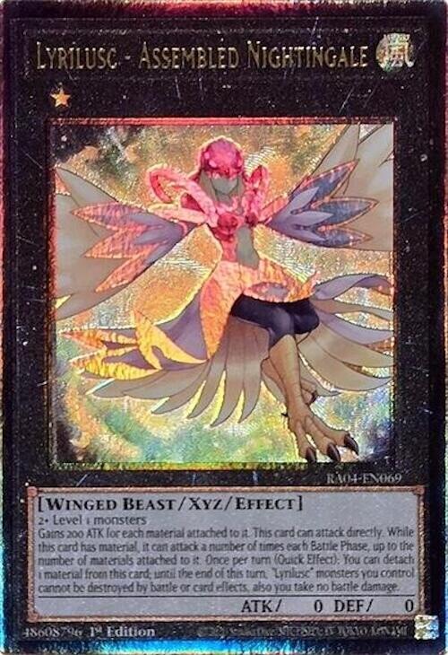 Lyrilusc - Assembled Nightingale [RA04-EN069] Prismatic Ultimate Rare | Mega City Incorporated