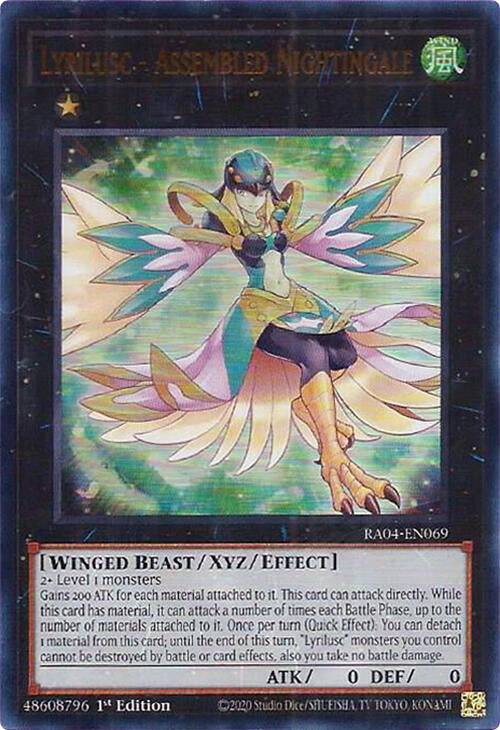 Lyrilusc - Assembled Nightingale [RA04-EN069] Ultra Rare | Mega City Incorporated