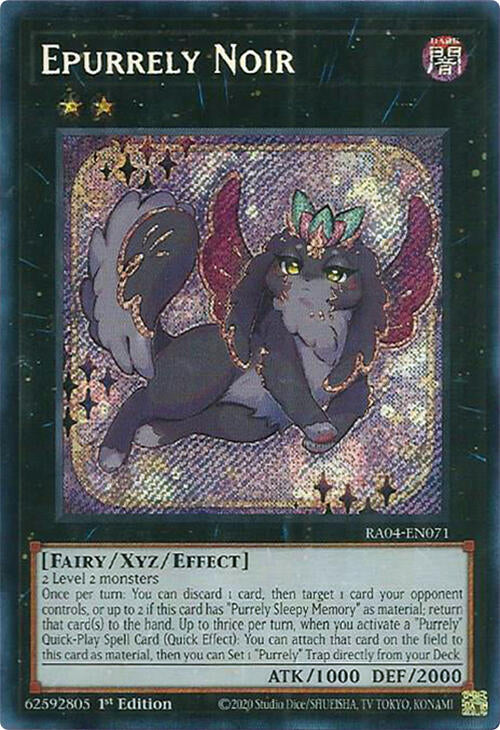 Epurrely Noir [RA04-EN071] Secret Rare | Mega City Incorporated