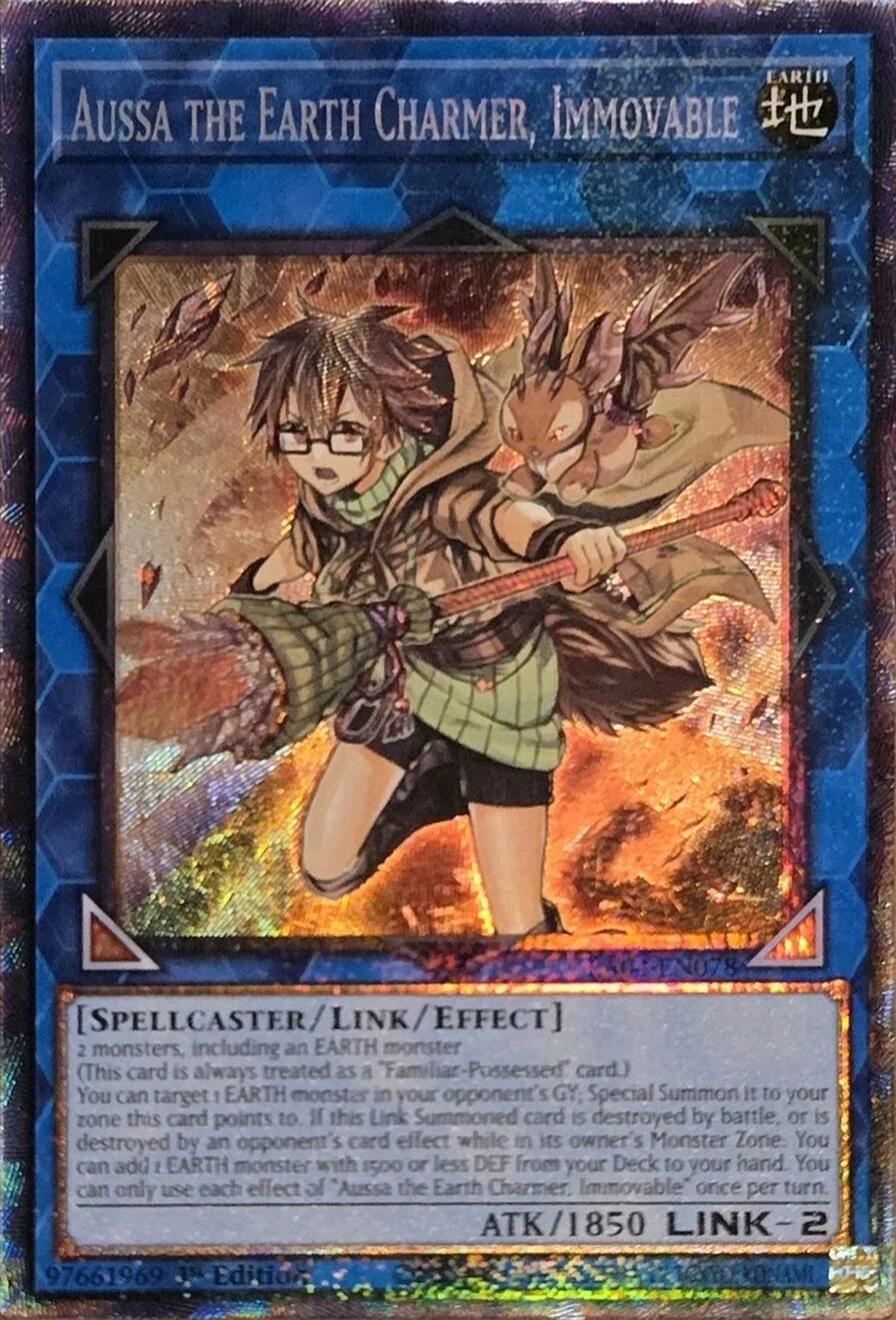 Aussa the Earth Charmer, Immovable [RA04-EN078] Prismatic Collector's Rare | Mega City Incorporated