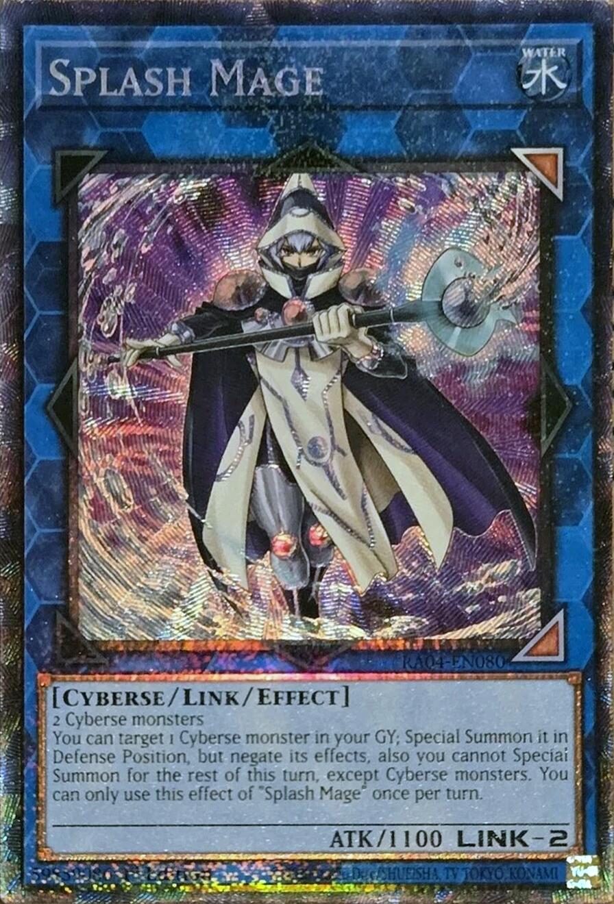Splash Mage [RA04-EN080] Prismatic Collector's Rare | Mega City Incorporated