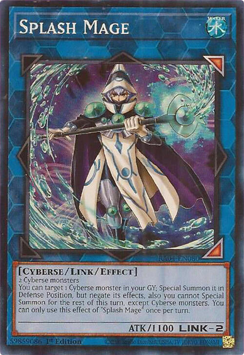 Splash Mage [RA04-EN080] Super Rare | Mega City Incorporated