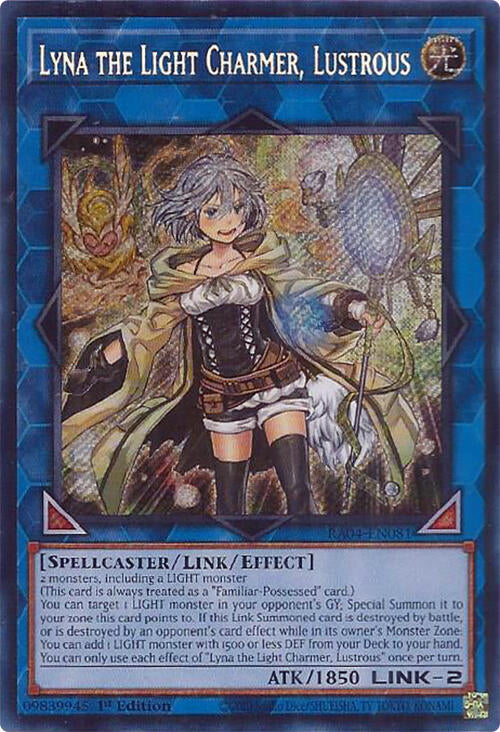 Lyna the Light Charmer, Lustrous [RA04-EN081] Secret Rare | Mega City Incorporated