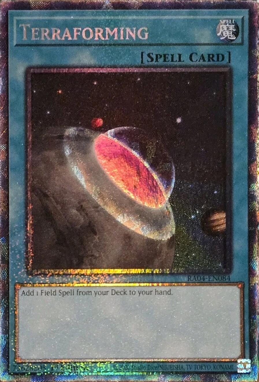 Terraforming [RA04-EN084] Prismatic Collector's Rare | Mega City Incorporated