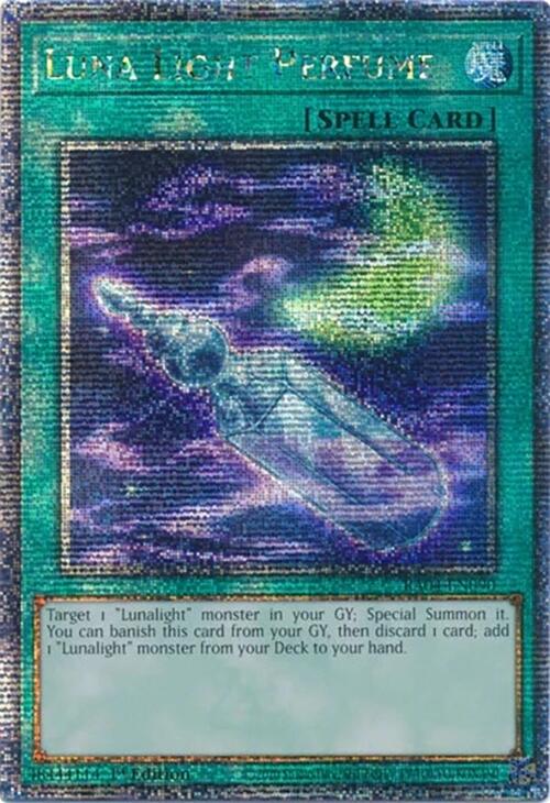 Luna Light Perfume [RA04-EN090] Quarter Century Secret Rare | Mega City Incorporated
