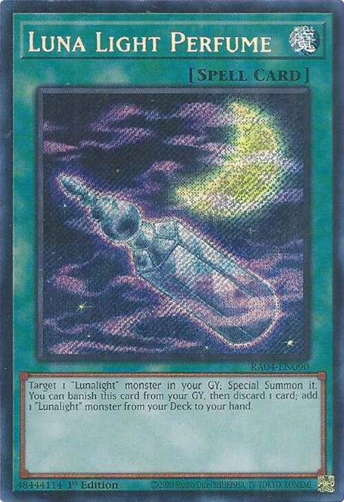Luna Light Perfume [RA04-EN090] Secret Rare | Mega City Incorporated