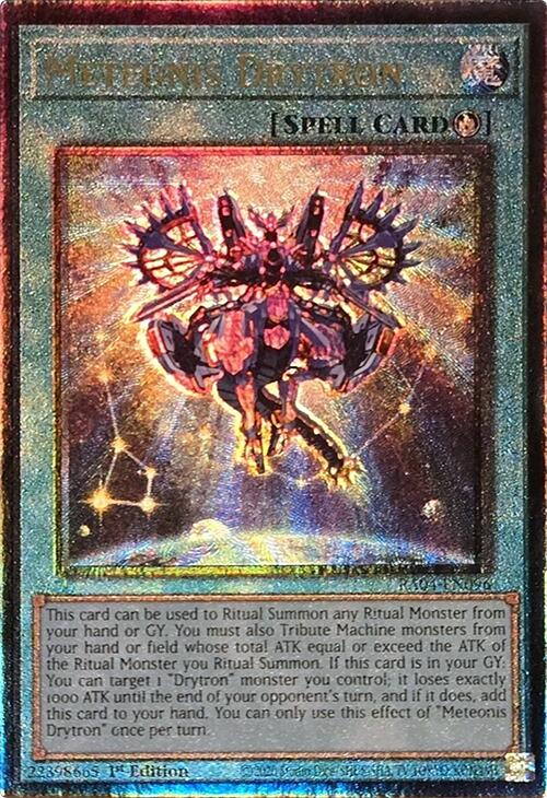 Meteonis Drytron [RA04-EN096] Prismatic Ultimate Rare | Mega City Incorporated