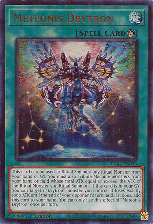 Meteonis Drytron [RA04-EN096] Ultra Rare | Mega City Incorporated