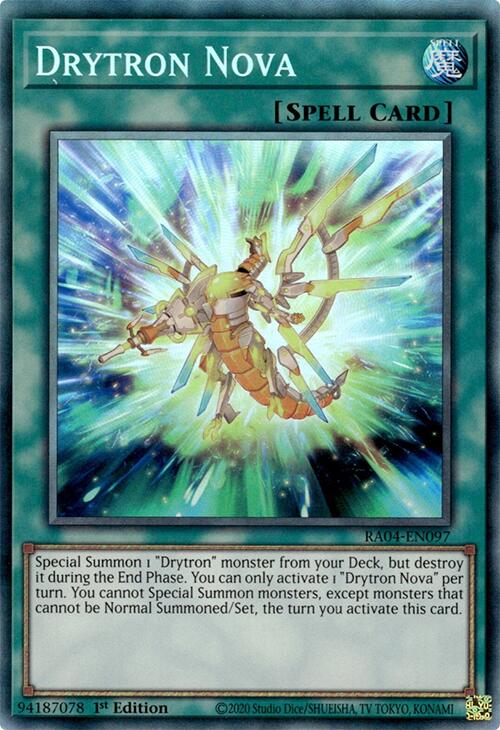 Drytron Nova [RA04-EN097] Prismatic Collector's Rare | Mega City Incorporated