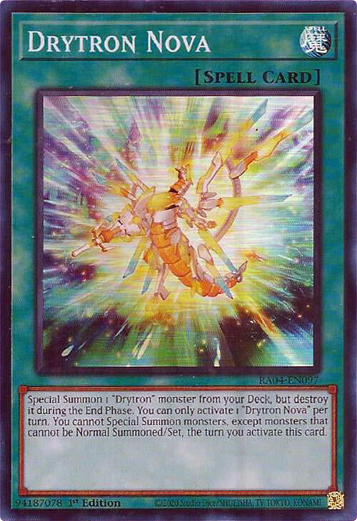 Drytron Nova [RA04-EN097] Super Rare | Mega City Incorporated