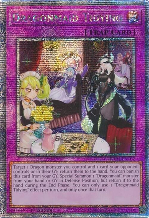 Dragonmaid Tidying [RA04-EN102] Quarter Century Secret Rare | Mega City Incorporated