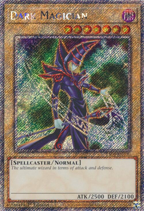 Dark Magician (6th Art) [RA04-EN106] Platinum Secret Rare | Mega City Incorporated