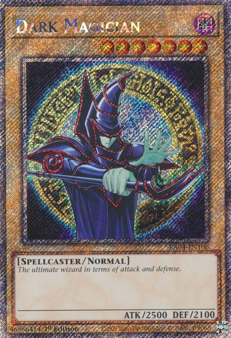 Dark Magician (9th Art) [RA04-EN106] Platinum Secret Rare | Mega City Incorporated
