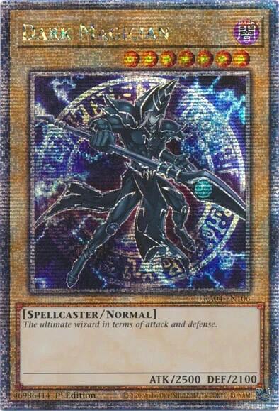 Dark Magician (7th Art) [RA04-EN106] Quarter Century Secret Rare | Mega City Incorporated