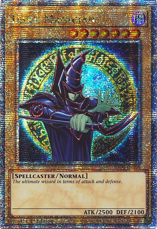 Dark Magician (9th Art) [RA04-EN106] Quarter Century Secret Rare | Mega City Incorporated