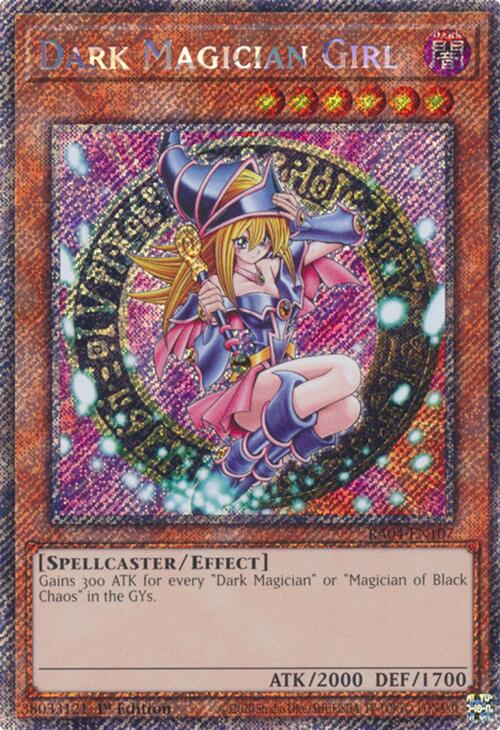 Dark Magician Girl (3rd Art) [RA04-EN107] Platinum Secret Rare | Mega City Incorporated