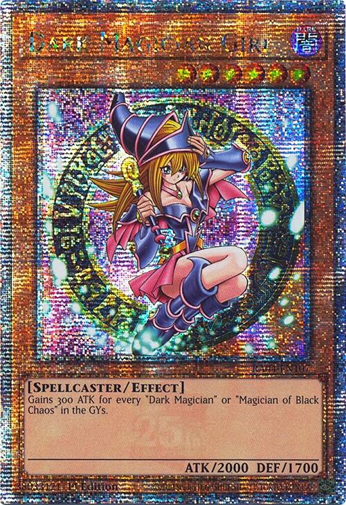 Dark Magician Girl (3rd Art) [RA04-EN107] Quarter Century Secret Rare | Mega City Incorporated