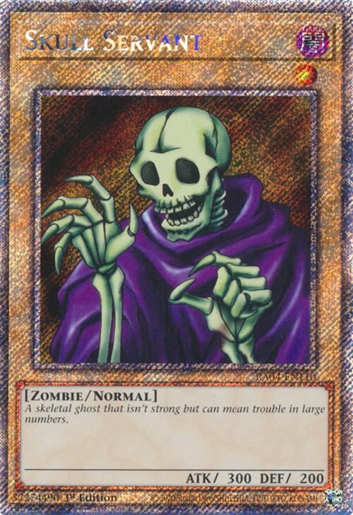 Skull Servant [RA04-EN110] Platinum Secret Rare | Mega City Incorporated