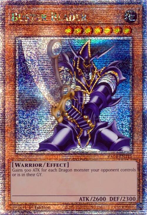 Buster Blader [RA04-EN115] Quarter Century Secret Rare | Mega City Incorporated