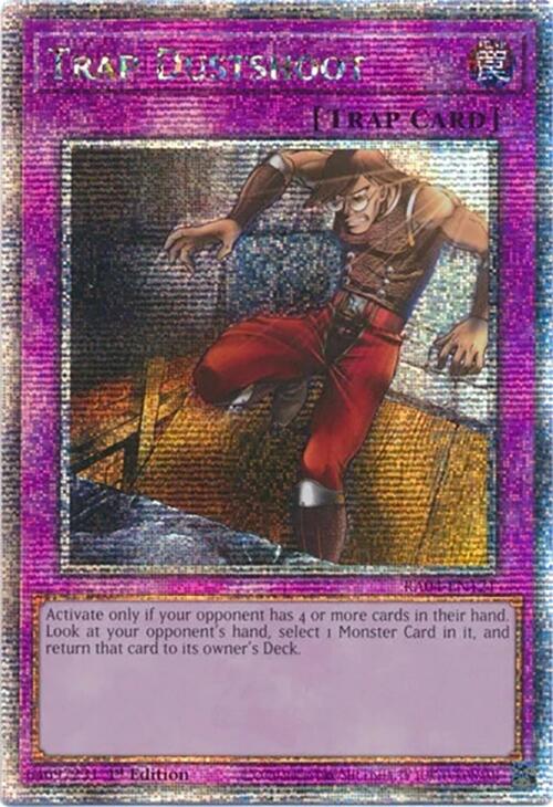 Trap Dustshoot [RA04-EN121] Quarter Century Secret Rare | Mega City Incorporated