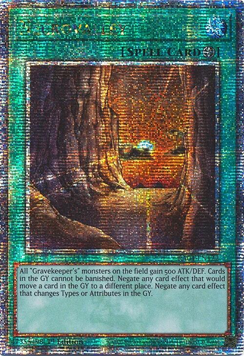Necrovalley [RA04-EN122] Quarter Century Secret Rare | Mega City Incorporated