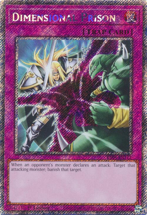Dimensional Prison [RA04-EN132] Platinum Secret Rare | Mega City Incorporated