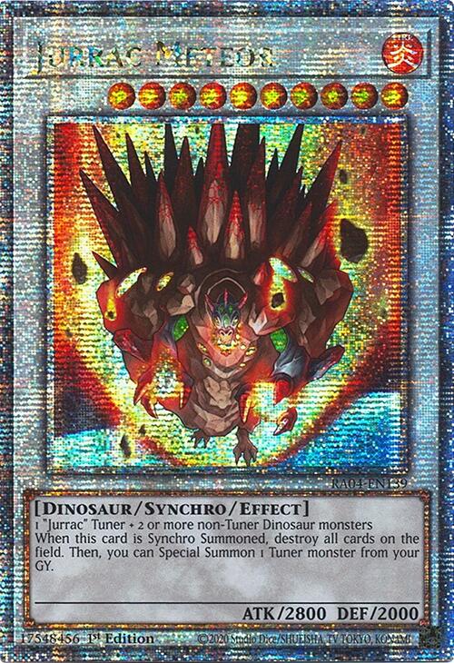 Jurrac Meteor [RA04-EN139] Quarter Century Secret Rare | Mega City Incorporated