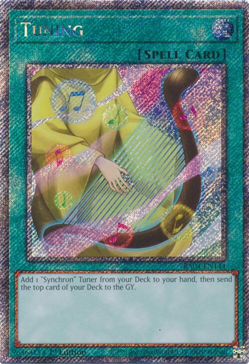 Tuning [RA04-EN144] Platinum Secret Rare | Mega City Incorporated