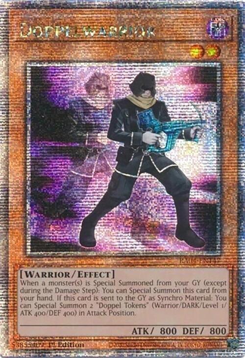 Doppelwarrior [RA04-EN147] Quarter Century Secret Rare | Mega City Incorporated