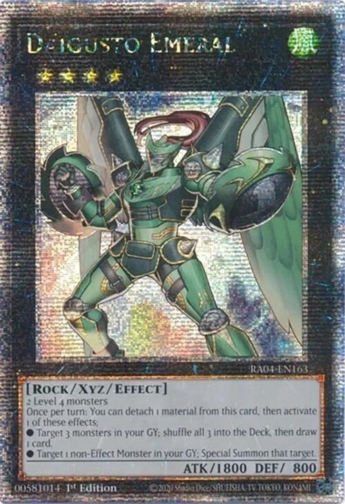 Daigusto Emeral [RA04-EN163] Quarter Century Secret Rare | Mega City Incorporated