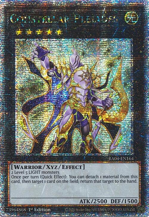 Constellar Pleiades [RA04-EN164] Quarter Century Secret Rare | Mega City Incorporated
