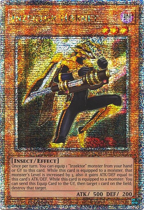 Inzektor Hornet [RA04-EN171] Quarter Century Secret Rare | Mega City Incorporated