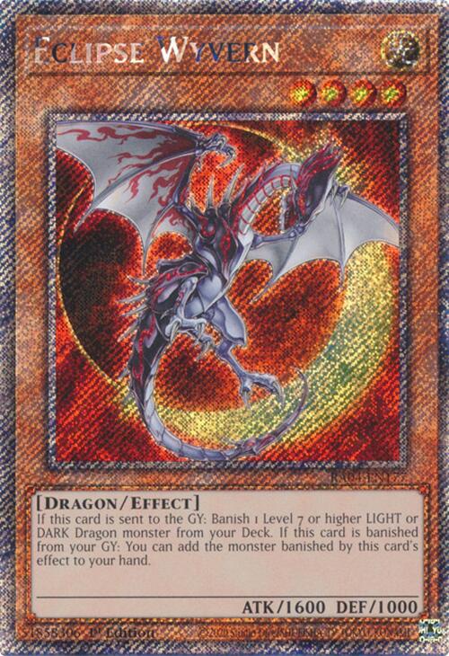 Eclipse Wyvern [RA04-EN177] Platinum Secret Rare | Mega City Incorporated