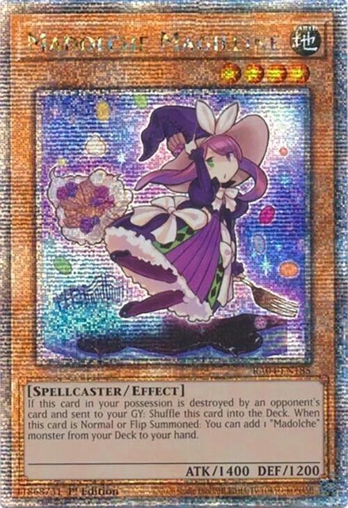 Madolche Magileine [RA04-EN185] Quarter Century Secret Rare | Mega City Incorporated