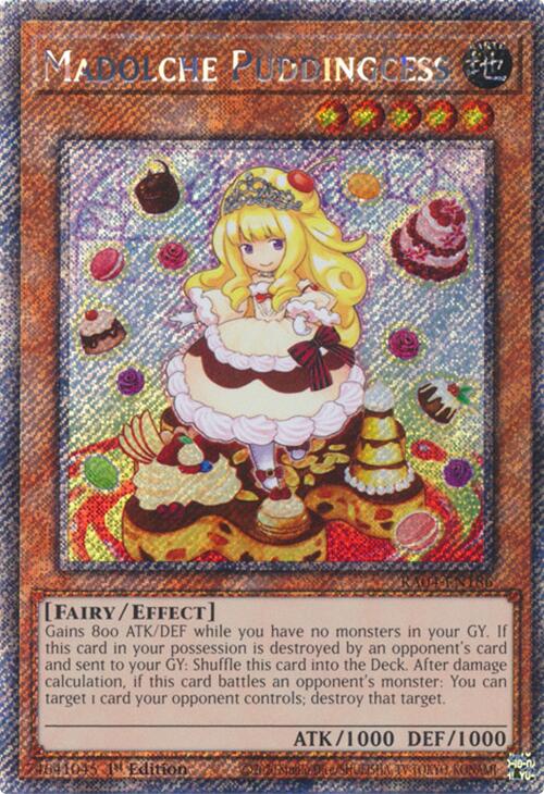Madolche Puddingcess [RA04-EN186] Platinum Secret Rare | Mega City Incorporated