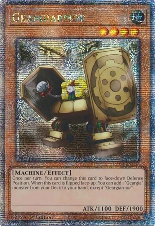 Geargiarmor [RA04-EN187] Quarter Century Secret Rare | Mega City Incorporated
