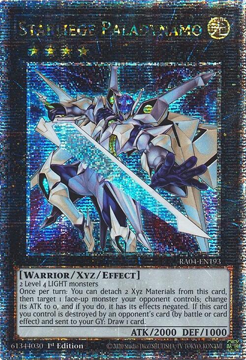 Starliege Paladynamo [RA04-EN193] Quarter Century Secret Rare | Mega City Incorporated