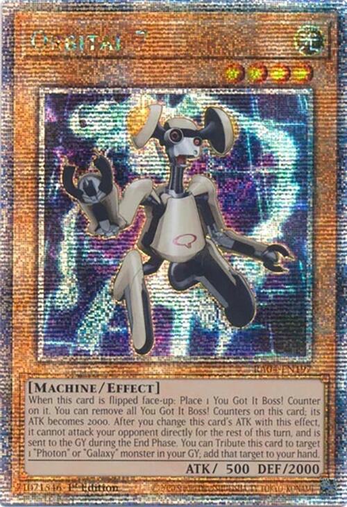 Orbital 7 [RA04-EN197] Quarter Century Secret Rare | Mega City Incorporated