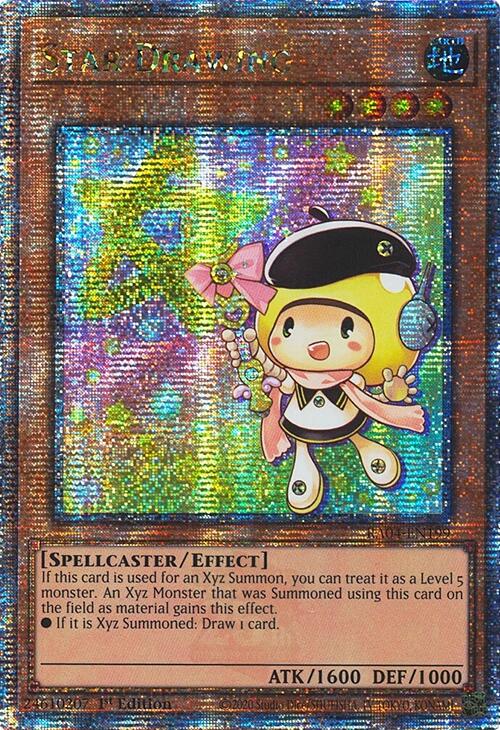 Star Drawing [RA04-EN199] Quarter Century Secret Rare | Mega City Incorporated