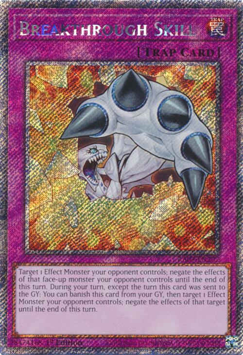 Breakthrough Skill [RA04-EN202] Platinum Secret Rare | Mega City Incorporated