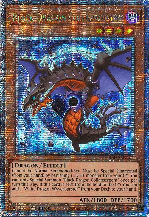 Black Dragon Collapserpent [RA04-EN204] Quarter Century Secret Rare | Mega City Incorporated