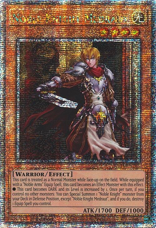 Noble Knight Medraut [RA04-EN205] Quarter Century Secret Rare | Mega City Incorporated