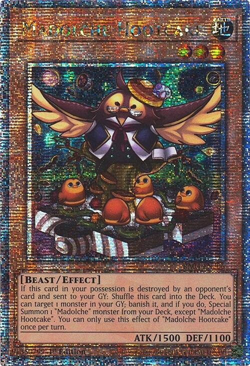 Madolche Hootcake [RA04-EN206] Quarter Century Secret Rare | Mega City Incorporated